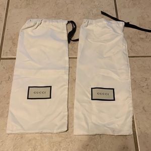 Gucci dustbags
